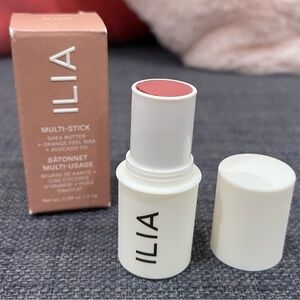 NWT ILIA Mini Multi-Stick for Cheeks & Lips 2.5g / 0.08oz - AT LAST - Mauve Rose